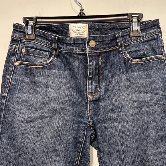 White House Black Market Denim - White House Black Market Blanc jeans Size 6R